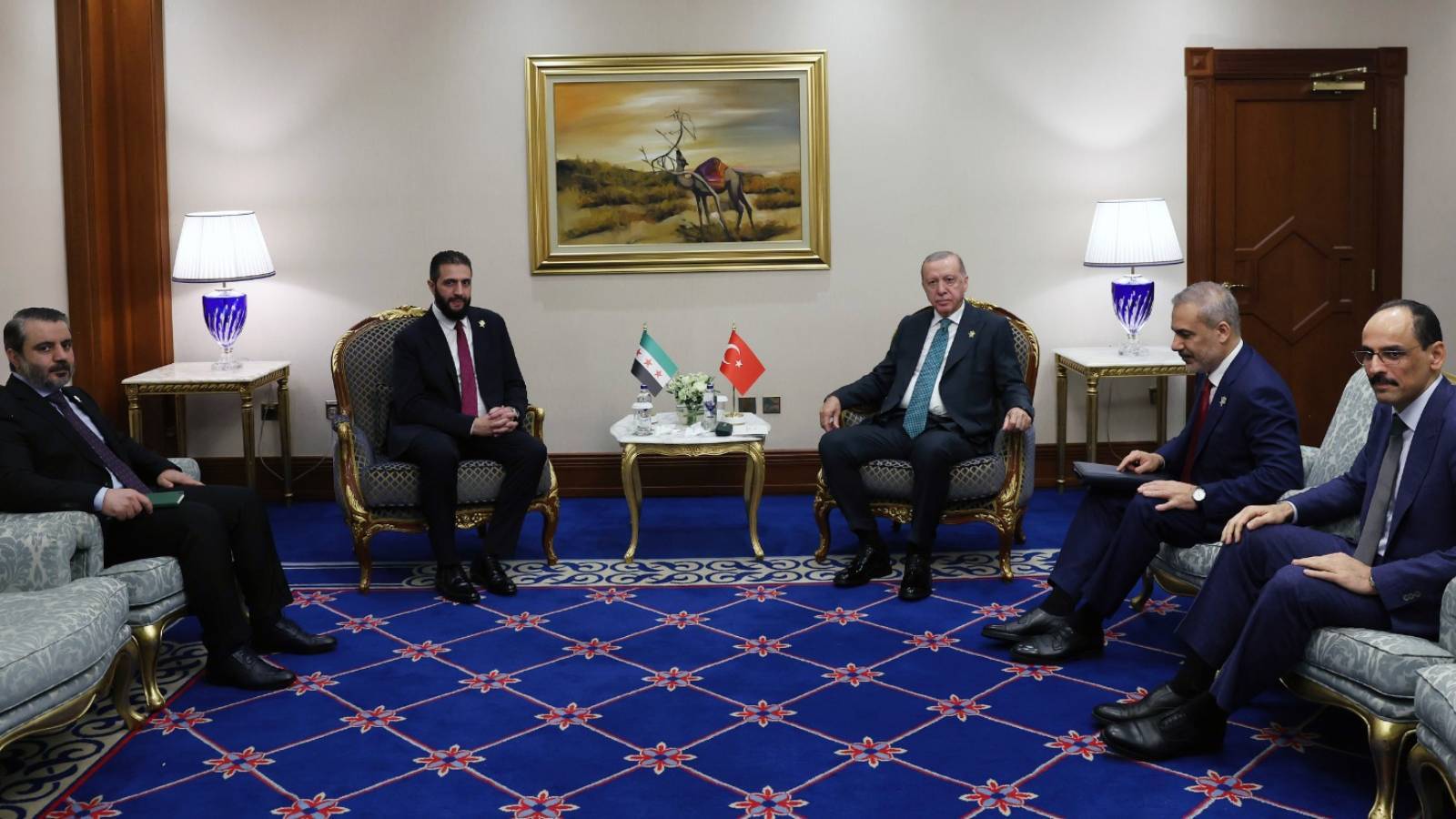 cumhurbaskani erdogan suriye cumhurbaskani sara ile bir araya geldi Uz4cbOPj