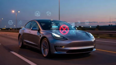 Tesla fsd kaza yapti arac ikiye bolundu 4ujzb6mL